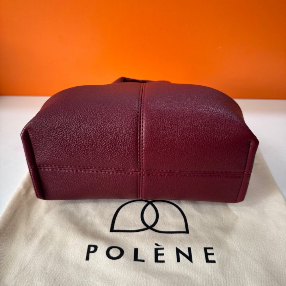 Polène Mini Bag in Wine Red - Picture 6 of 10